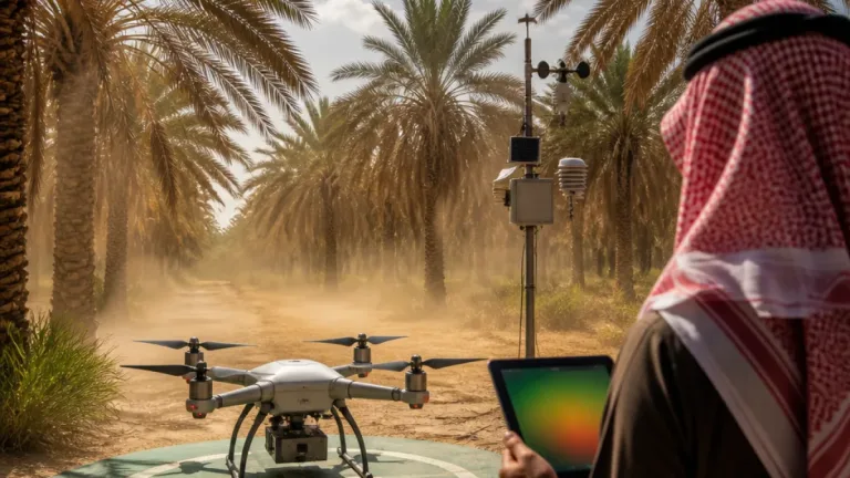 Study uses weather data to screen agricultural drone takeoffs in Saudi palm groves