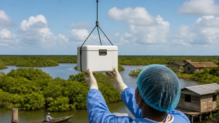 Zipline delivered more than 1.8 million vaccine doses in Nigeria’s Bayelsa state