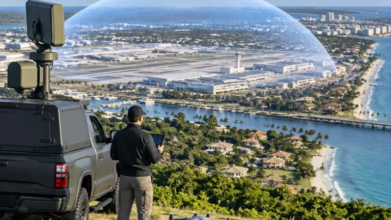 FAA TFR restricts drones across a 30-nautical-mile Palm Beach area